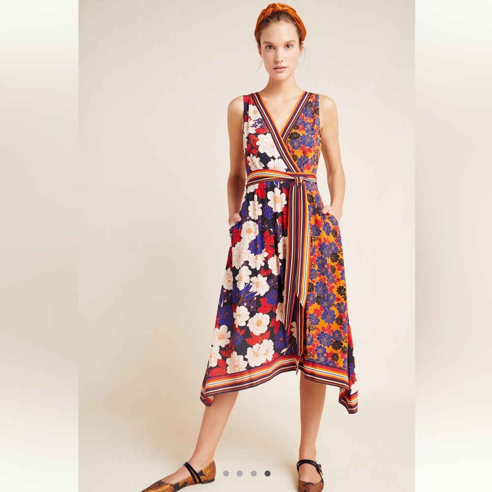 Anthropologie Maeve Cassandra Midi Dress – Size 6 – NWT